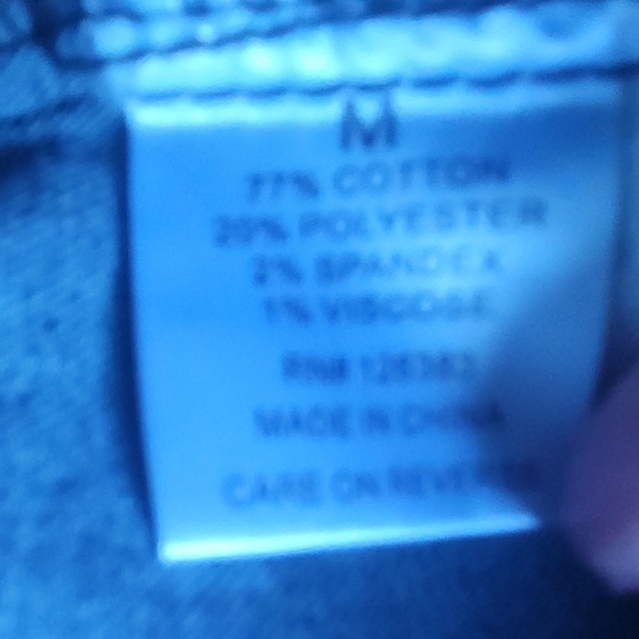 V25 Ethyl Jeans Button Up Sleeveless Vest Denim Dark Blue Wash layer - Picture 11 of 11